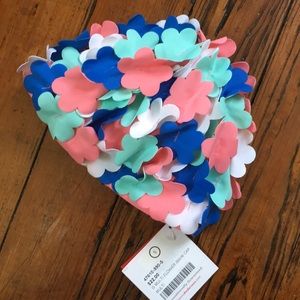 Hanna Andersson swim cap floral